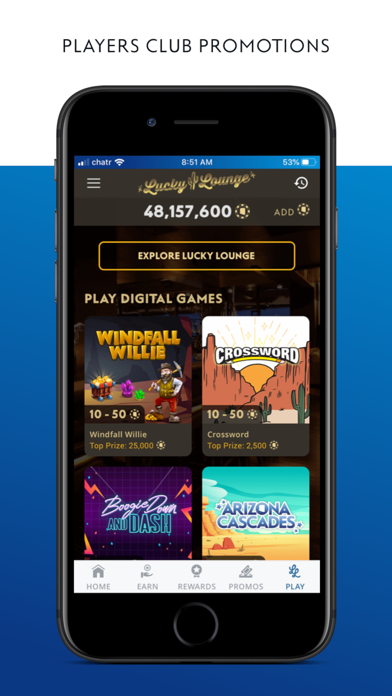 AZ Lottery Players Club Screenshot