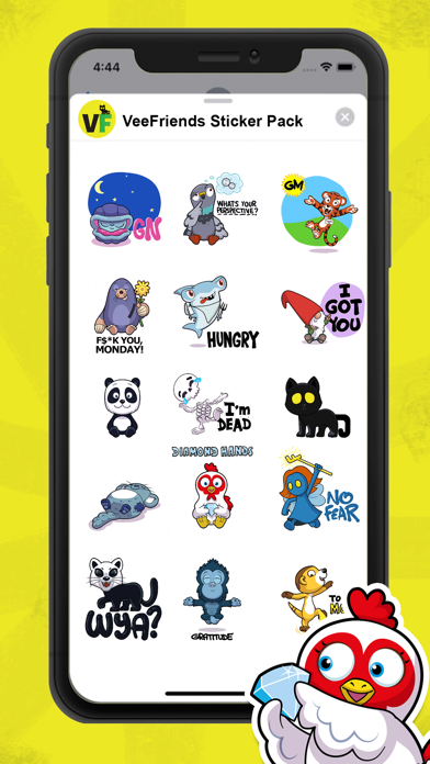 VeeFriends Sticker Pack Screenshot