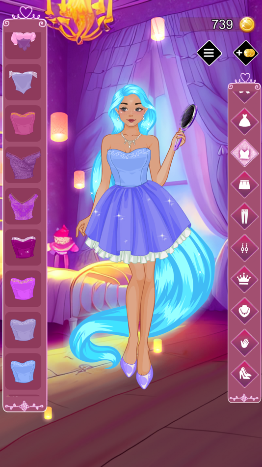 Golden Hair Princess Dress up - 1.2.4 - (iOS)