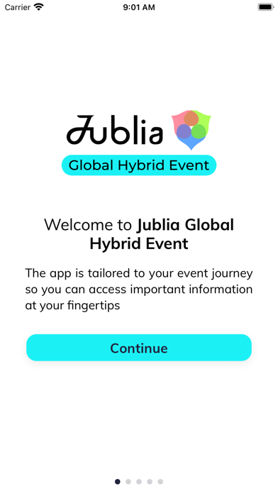 Jublia Global Hybrid Event screenshot 2