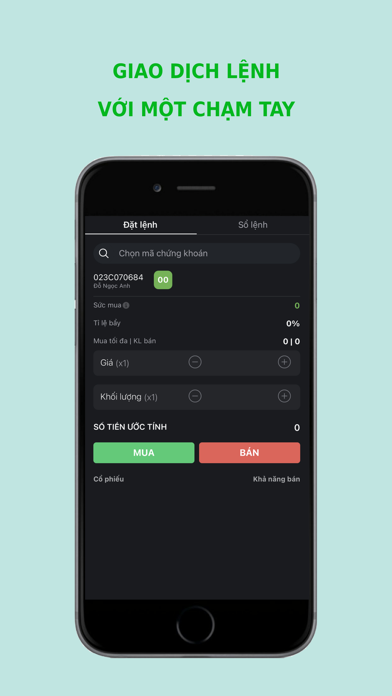 Vise Mobile Trading Screenshot