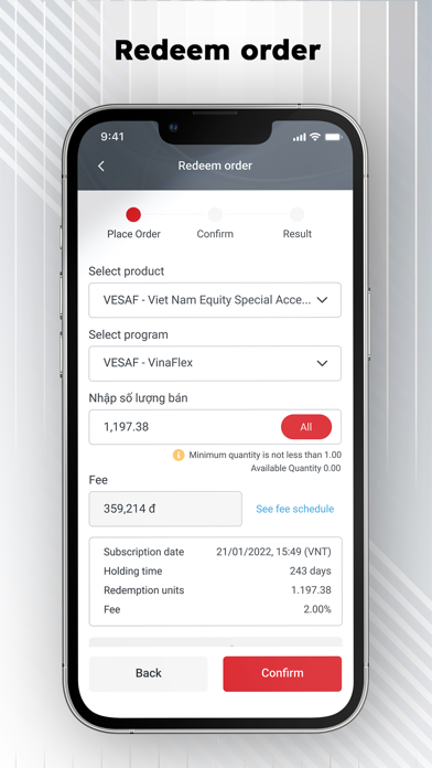 VinaCapital MiO Screenshot