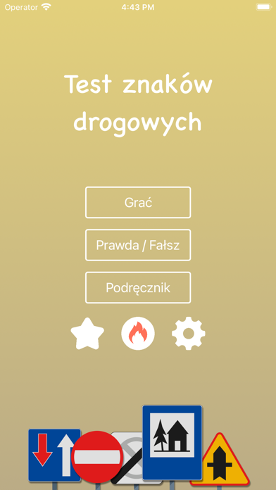 Znaki drogowe w Polsce: Gra Screenshot