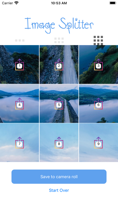 Image Splitter : Split Picture Screenshot