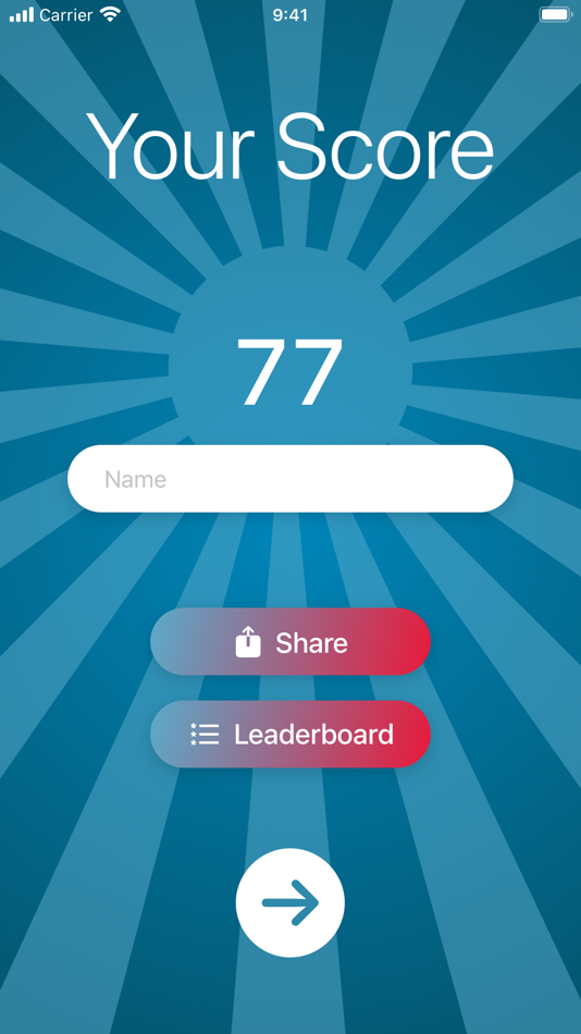 #4. Tap Challenge Game (iOS) Av: Cognizin