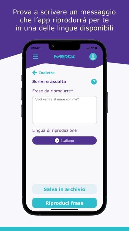 La mia voce app