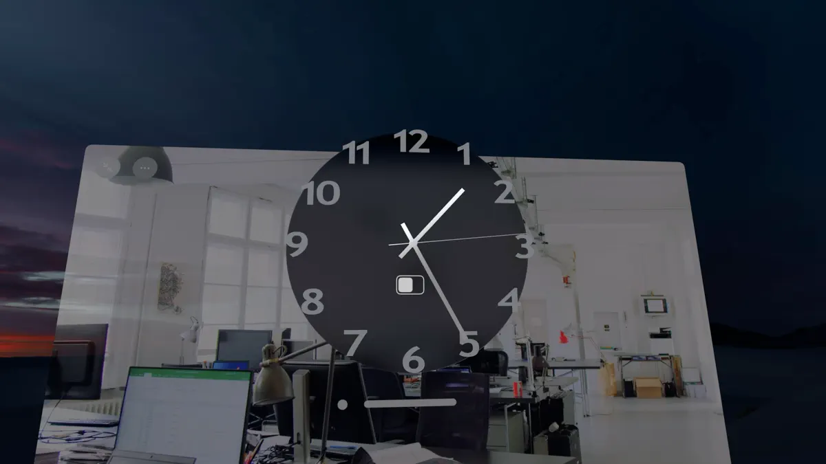 Clock & Battery screenshot 1