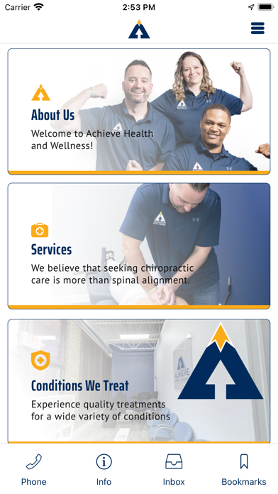 Achieve Health & Wellness Screenshot