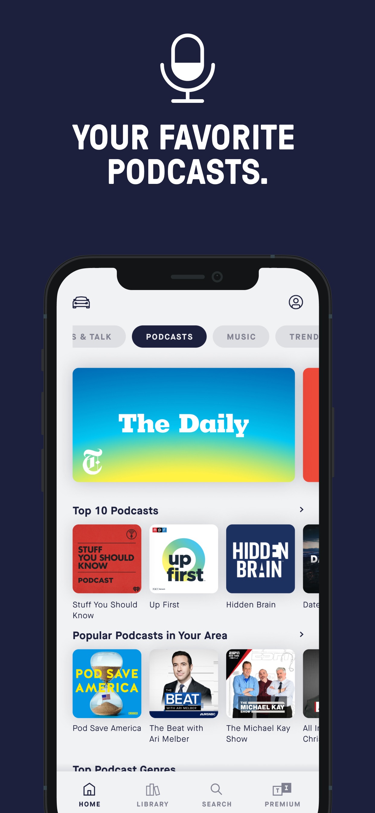 TuneIn Radio: Music & Sports 스크린샷 6