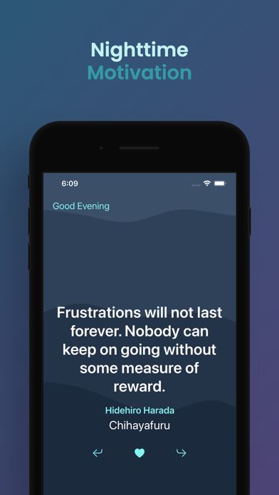 Mochinyo - Anime Quotes Daily iPhone screenshot 4 - Entertainment app