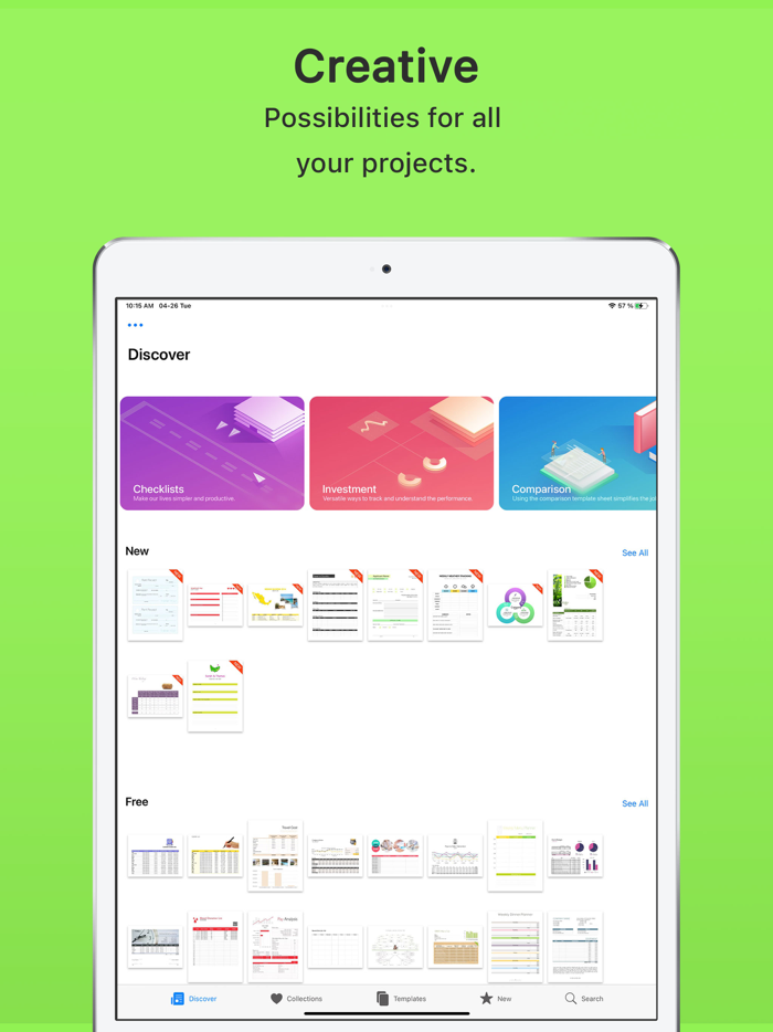 Templates for Numbers - DesiGN