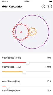 gear simulation & calculation iphone screenshot 2