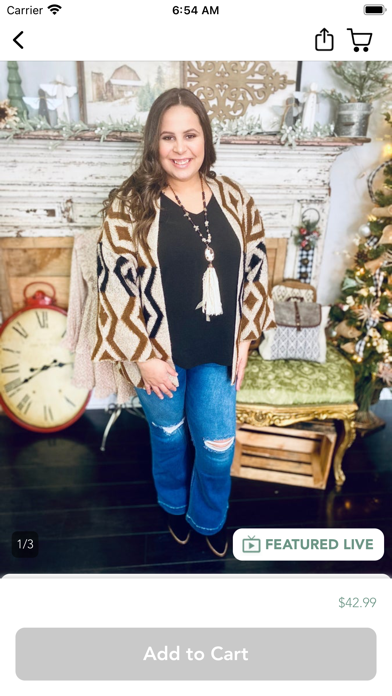 Rustique Chic Boutique Screenshot
