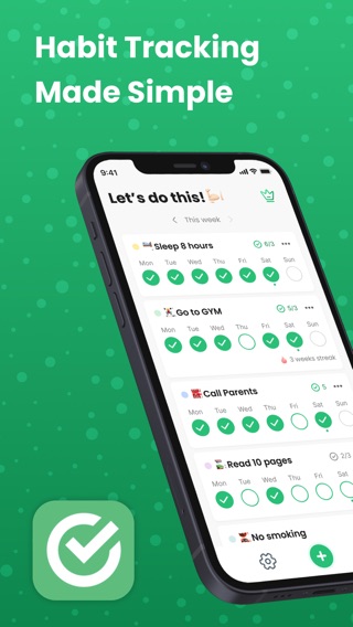Habit Trackerのおすすめ画像1
