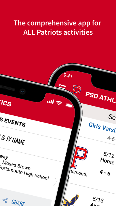 PSD Athletics Screenshot