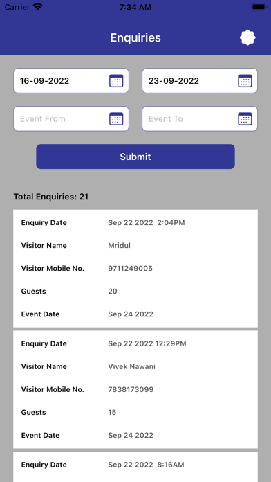 PartyKaro Business Screenshot