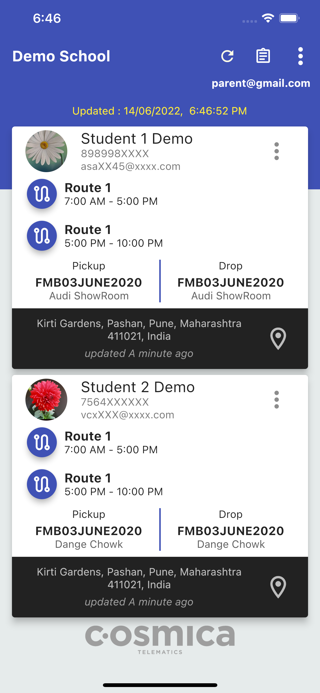 School Bus Tracking