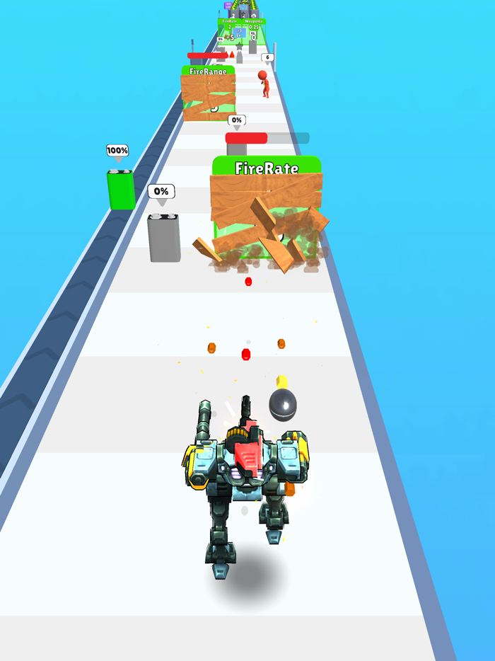 Mech Runner 3D Gun Battle