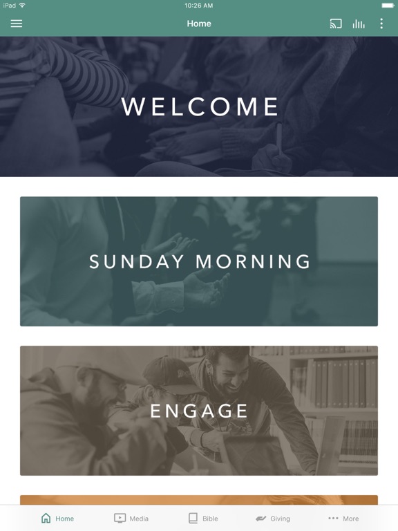 Trinity Bible Richardson iPad screenshot 1 - Education app