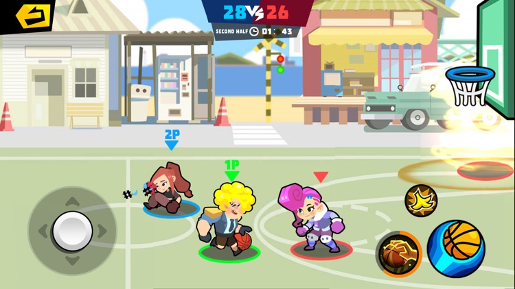 Street Basketball Fight