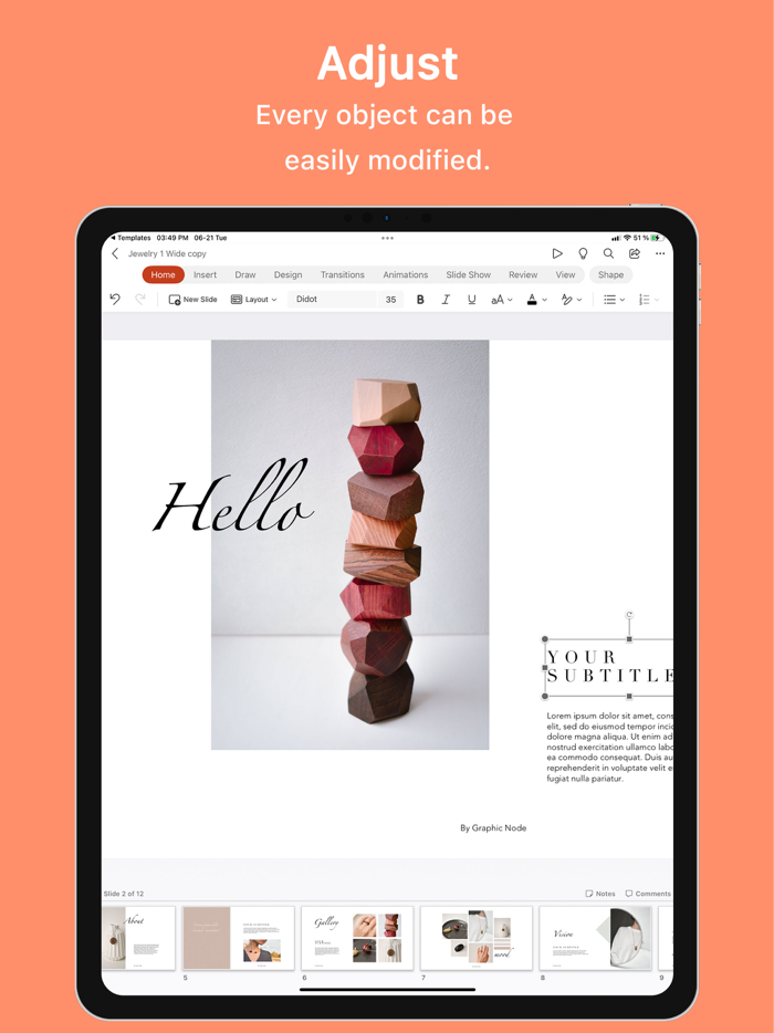 Themes for Powerpoint - DesiGN
