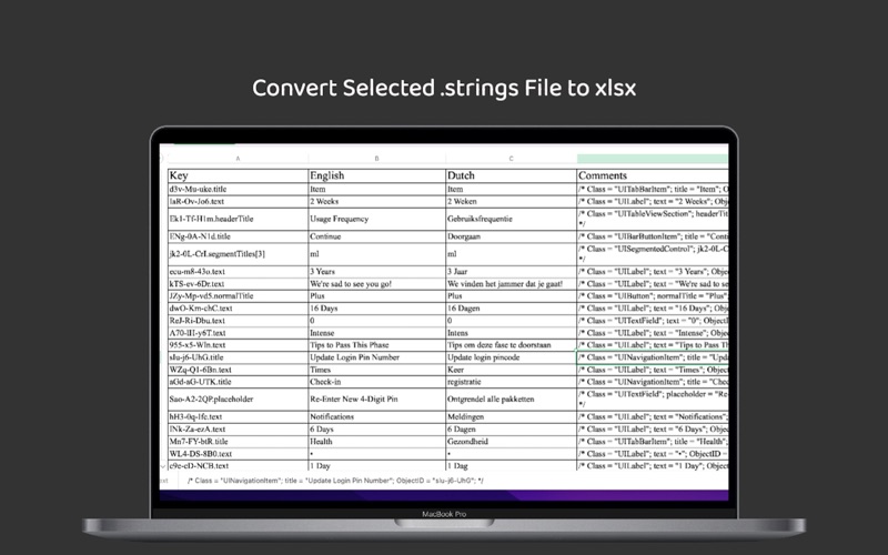 App screenshot
