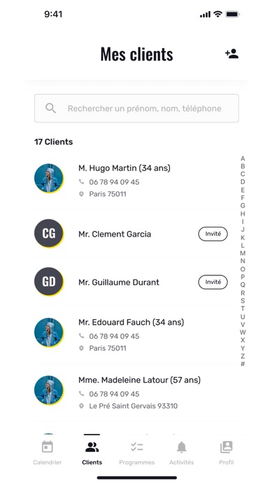 SportyLib Pro – Agenda sportif Screenshot