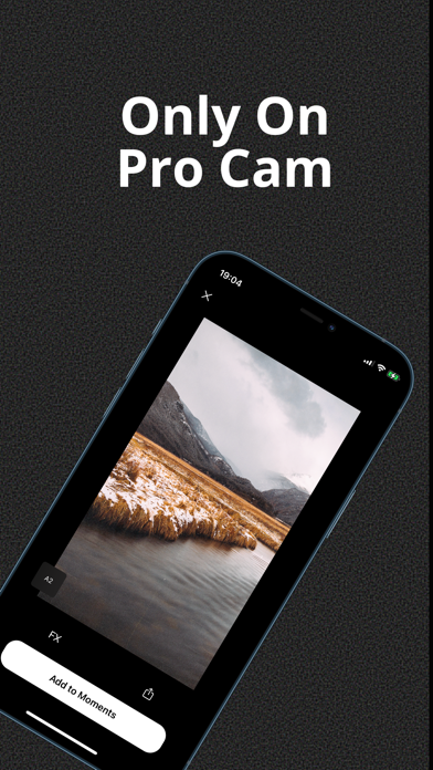 Pro Cam for Best Moments + RAW Screenshot