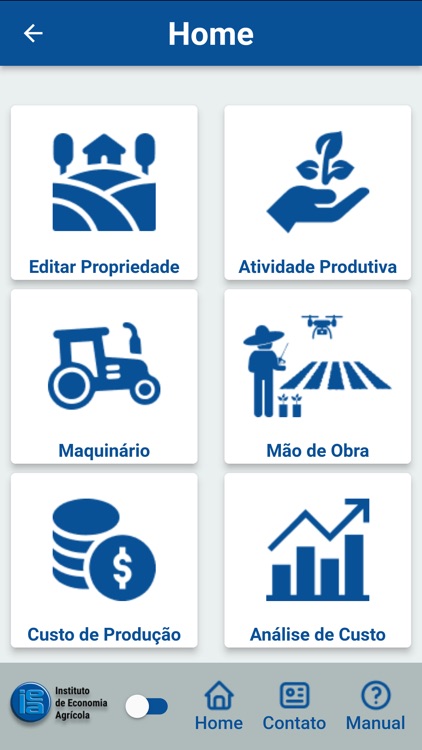 Cálculo IEA Custo de Produção