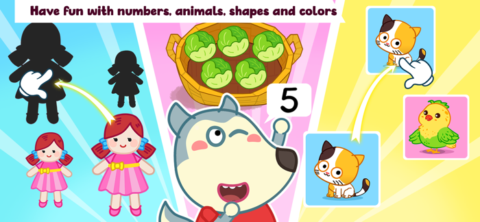 Wolfoo Math Learning Game