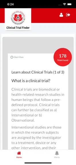 Game screenshot SCDAA Clinical Trial Finder apk