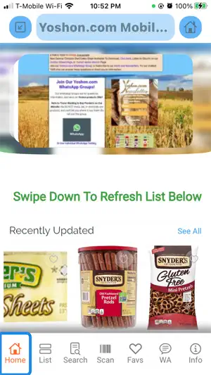 Yoshon.com Mobile App screenshot 1