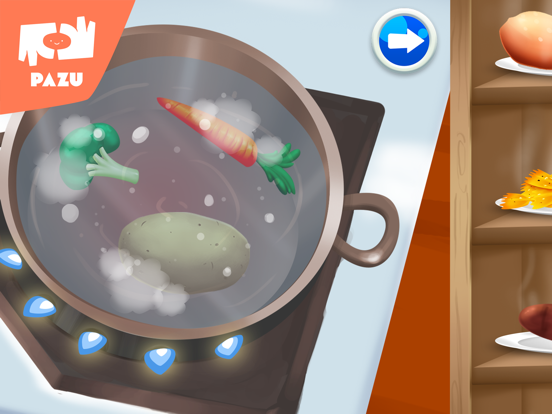 Paw Kitchen Kids Cooking Gamesのおすすめ画像3