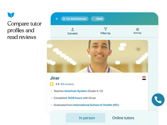 Screenshot #6 pour Orcas: Private Tutoring