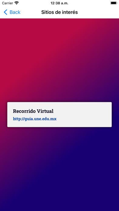 UNE: Universidad del Noreste Screenshot
