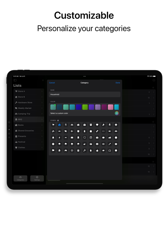 GetMe - Grocery Shopping List