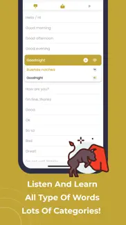 learn spanish-spain phrasebook iphone screenshot 2