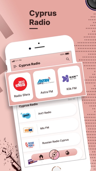 Live Cyprus Radio Stations Screenshot