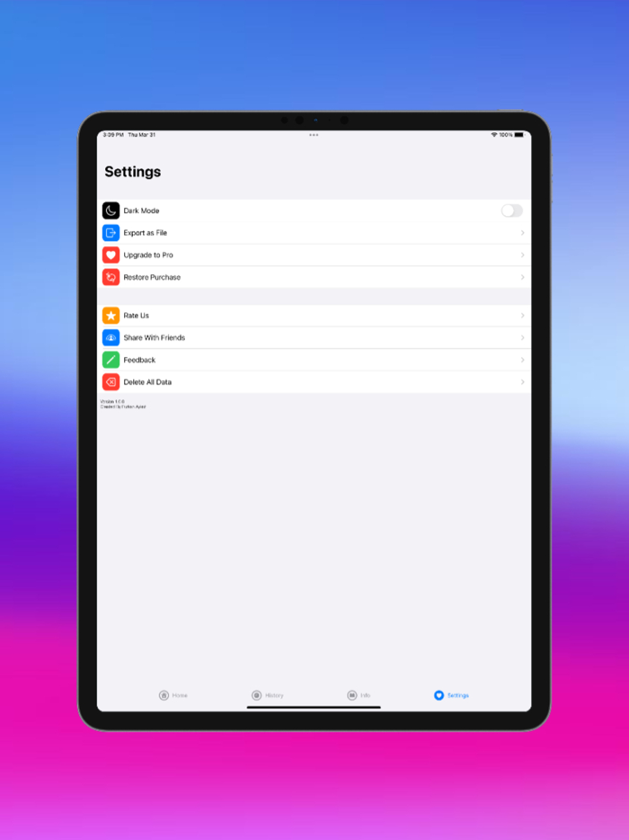 My Blood Pressure Tracker