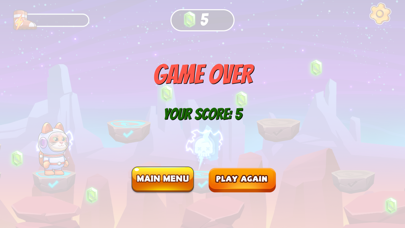 Gem Jump Game Screenshot