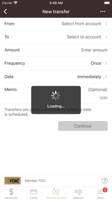 NewFirst National Bank Mobile Screenshot