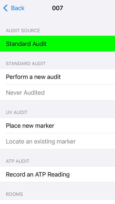 Westech Audit Screenshot