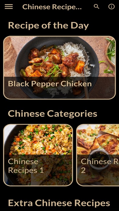 Chinese Recipes Plus Screenshot