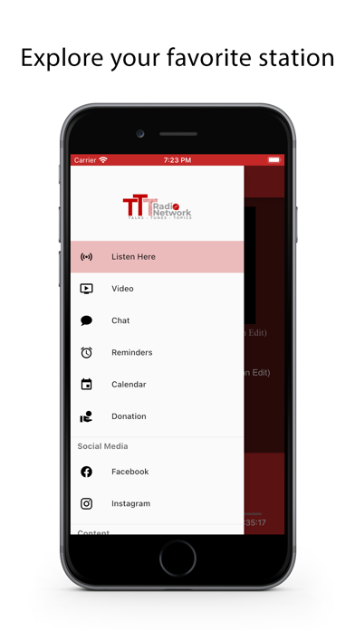 TTT Radio Network Screenshot