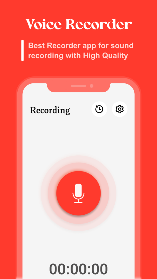 #1. Voice Memo - Voice Recorder (iOS) 由: Vishalbhai Vaghasiya