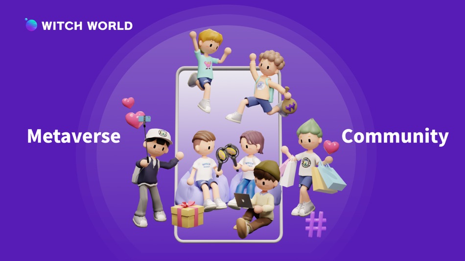 #1. WITCHWORLD:Metaverse Community (iOS) 由: Witch Company Co., Ltd.