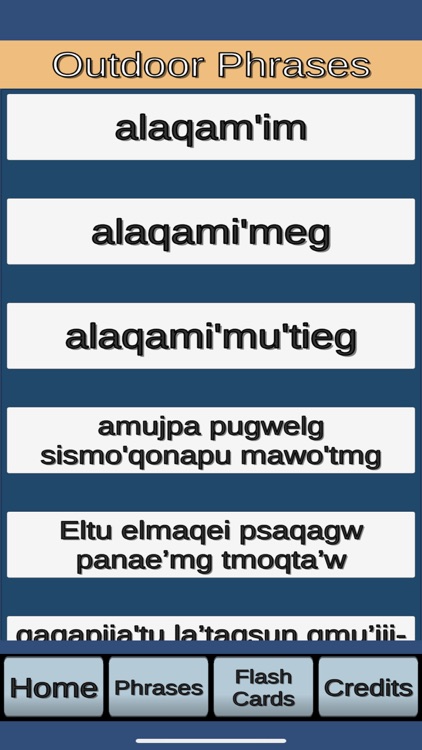 Listuguj Mi'gmaw Flashcards