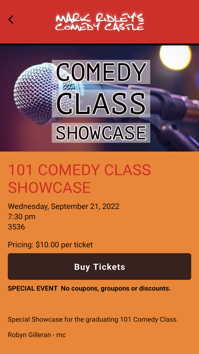 Mark Ridleys Comedy Castle