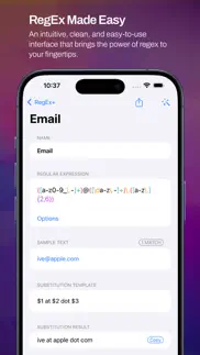 regex+ iphone screenshot 1