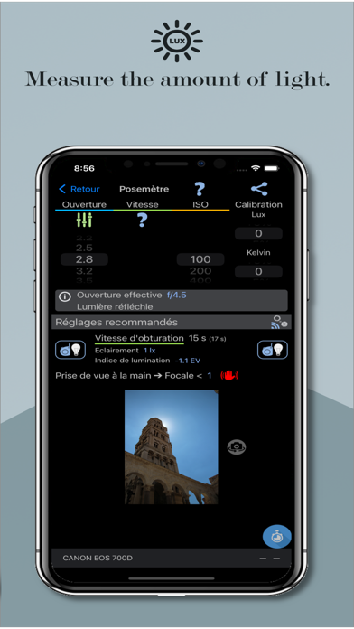 Photographer's companion Screenshot